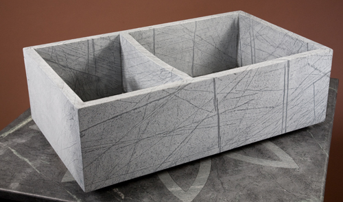6 piece double bowl sink