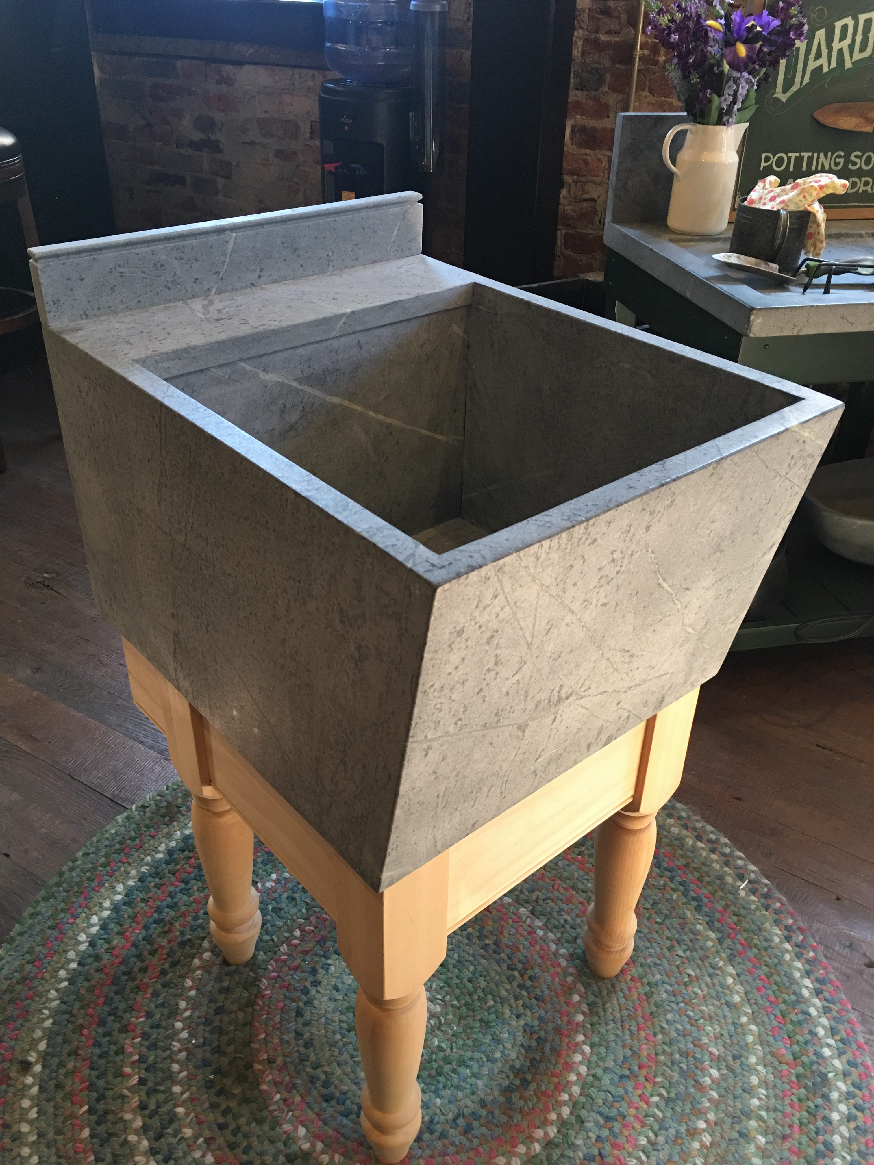 Soapstone Laundry Tub Bucks County Soapstone Company Inc.